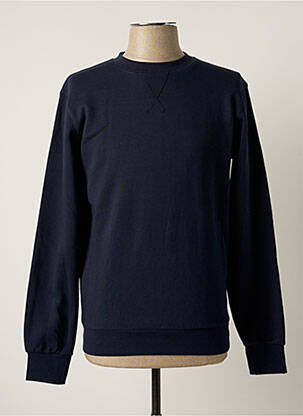 Sweat-shirt stretch manches longues bleu CELIO homme