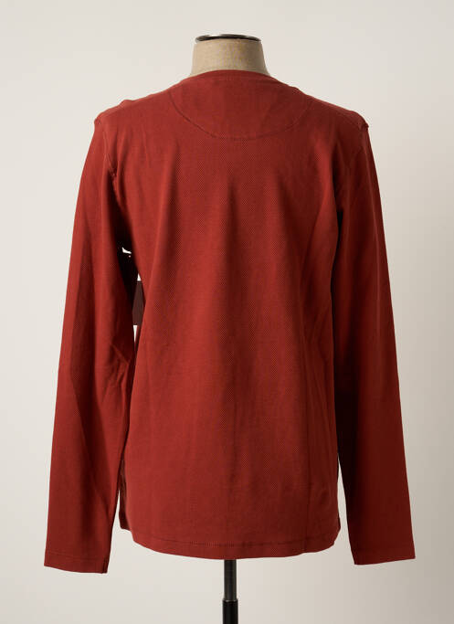 T-shirt orange HERO BY JOHN MEDOOX pour homme