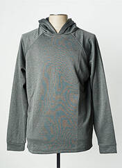 Sweat-shirt à capuche gris HERO BY JOHN MEDOOX pour homme seconde vue