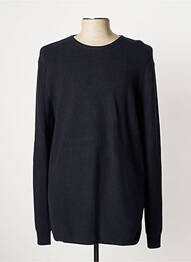 Pull col rond manches longues bleu CELIO homme