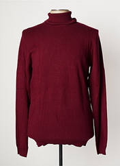 Pull col roulé rouge SORBINO pour homme seconde vue