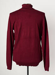 Pull col roulé rouge SORBINO pour homme seconde vue