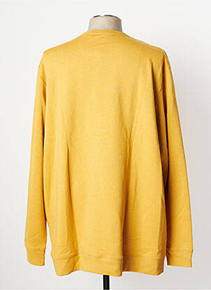 Sweat-shirt stretch manches longues jaune RUCKFIELD homme