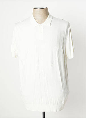 Pull stretch manches courtes beige CELIO homme