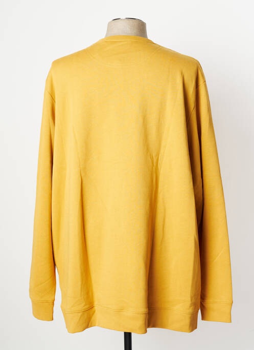 Sweat-shirt stretch manches longues jaune RUCKFIELD homme