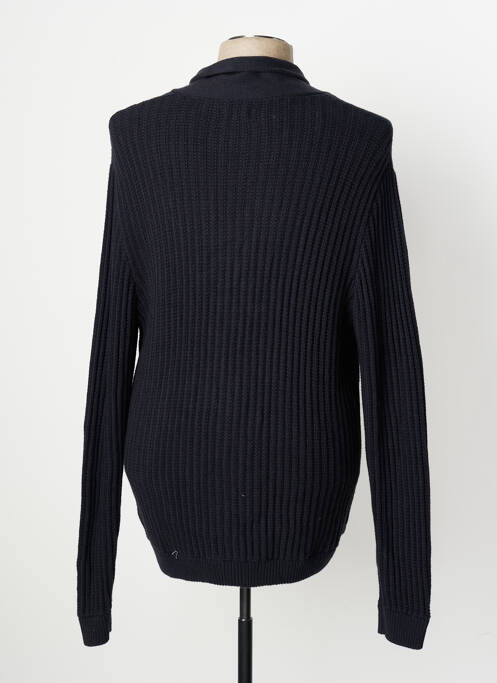 Gilet manches longues bleu DEVRED pour homme