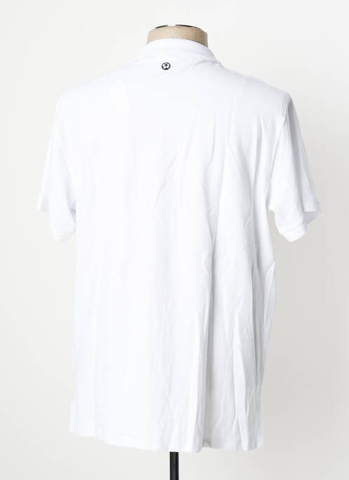 Polo blanc CELIO pour homme