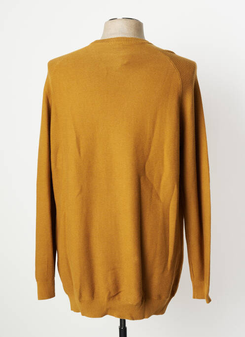 Pull stretch manches longues jaune CELIO homme