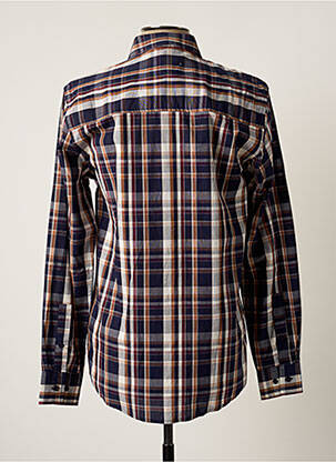Chemise manches longues manches longues bleu DAMART homme