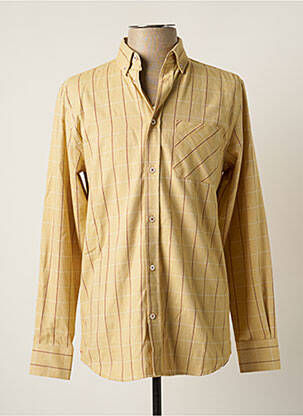 Chemise manches longues poches poitrine beige THERMOLATE INSULATION homme