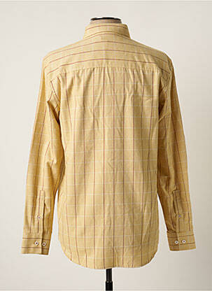Chemise manches longues poches poitrine beige THERMOLATE INSULATION homme
