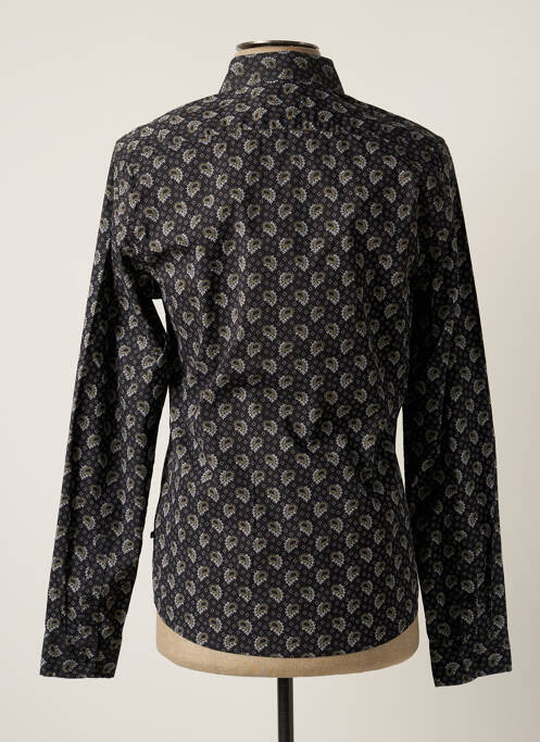 Chemise manches longues manches longues noir BONOBO homme