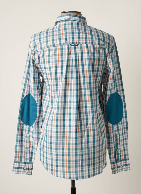 Chemise manches longues bleu DAMART pour homme