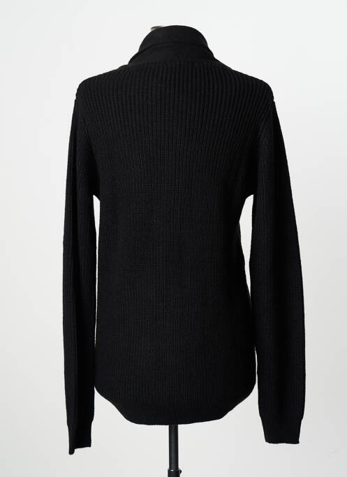 Gilet manches longues noir SORBINO pour homme