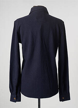 Chemise manches longues manches longues bleu KENVELO homme