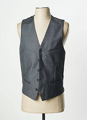 Gilet sans manche effet matière satinée gris THE KOOPLES homme