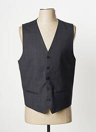 Gilet sans manche effet matière satinée gris THE KOOPLES homme