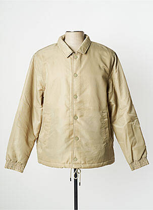Manteau court col chemisier sans capuche beige CELIO homme