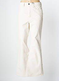 Pantalon flare stretch taille haute beige LEVIS femme