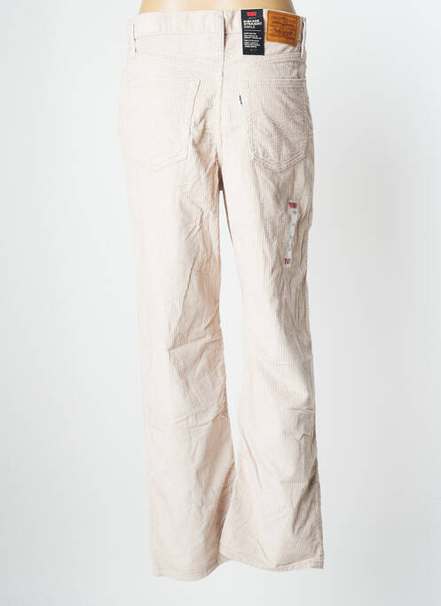Pantalon droit beige LEVIS pour femme