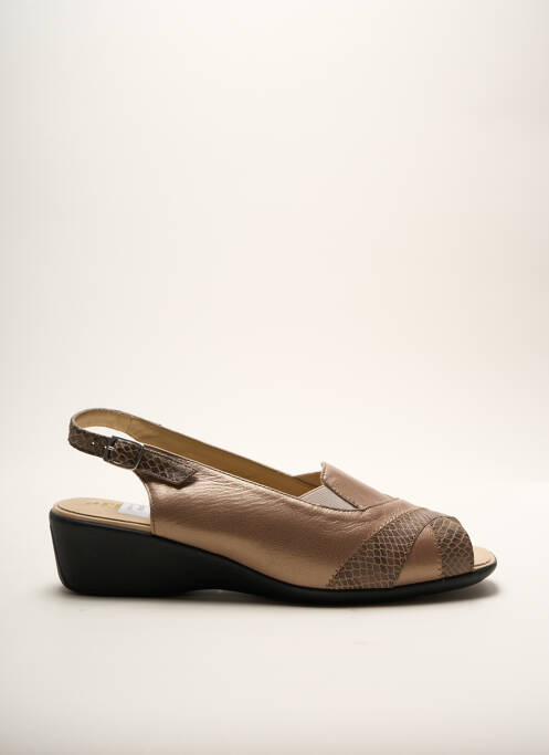 Sandales/Nu pieds marron ARTIKA SOFT pour femme