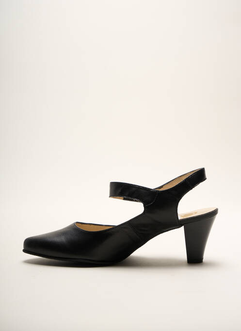 Sandales/Nu pieds noir OMBELLE pour femme
