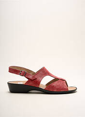 Sandales/Nu pieds rouge LADY pour femme seconde vue