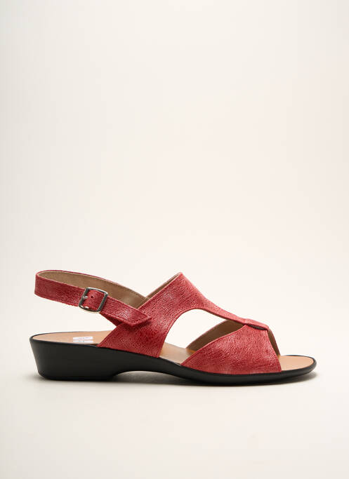Sandales/Nu pieds rouge LADY pour femme