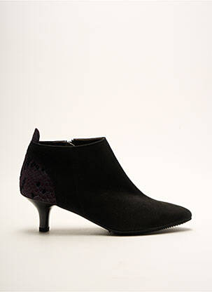 Bottines/boots bout pointu talon de 4 à 6cm noir BRUNATE femme
