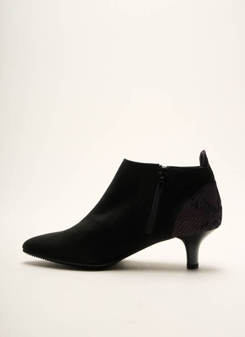 Bottines/boots bout pointu talon de 4 à 6cm noir BRUNATE femme