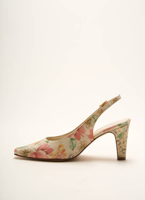 Escarpins beige SOULIERS EVELIN'S pour femme