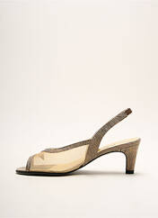 Sandales/Nu pieds marron AZUREE pour femme seconde vue