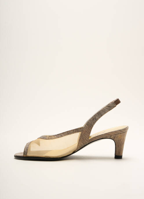 Sandales/Nu pieds marron AZUREE pour femme