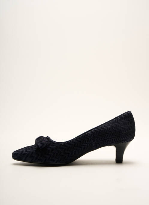 Escarpins bout pointu talon de 4 à 6cm bleu PETER KAISER femme