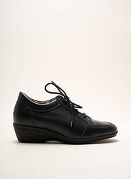 Chaussures de confort matière lisse talon de 4 à 6cm noir LADY femme