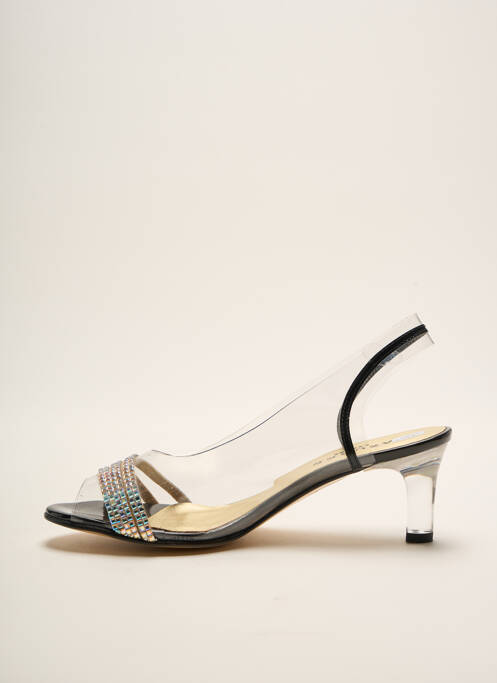 Sandales/Nu pieds noir AZUREE pour femme