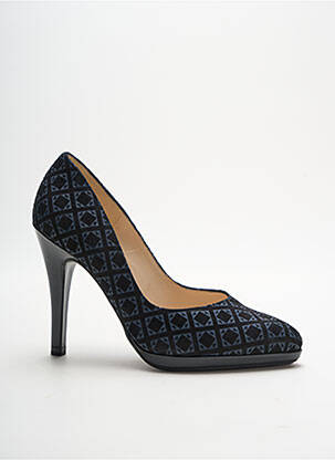 Escarpins nubuck talon de 7 à 9cm noir PETER KAISER femme