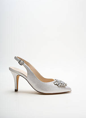 Escarpins fermeture boucle(s) talon de 4 à 6cm gris PETER KAISER femme