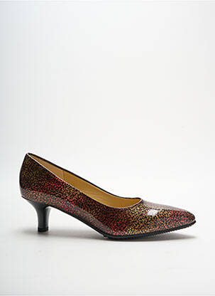 Escarpins matière lisse talon de 4 à 6cm noir BRUNATE femme