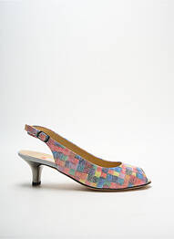 Sandales/nu pieds talon aiguille talon de 4 à 6cm bleu BRUNATE femme