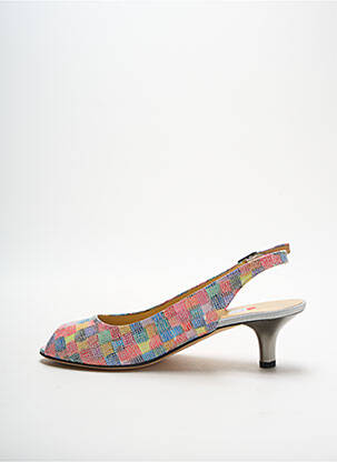 Sandales/nu pieds talon aiguille talon de 4 à 6cm bleu BRUNATE femme