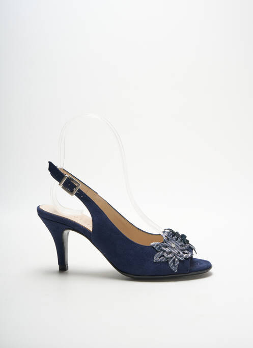 Sandales/nu pieds talon aiguille talon de 4 à 6cm bleu PETER KAISER femme