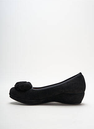 Ballerines type de semelle amortissante talon de 4 à 6cm noir ACCESSOIRE DÉTENTE femme