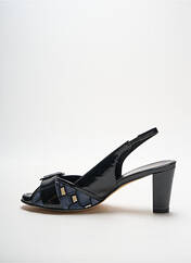 Sandales/Nu pieds noir ALEXANDRIA pour femme seconde vue