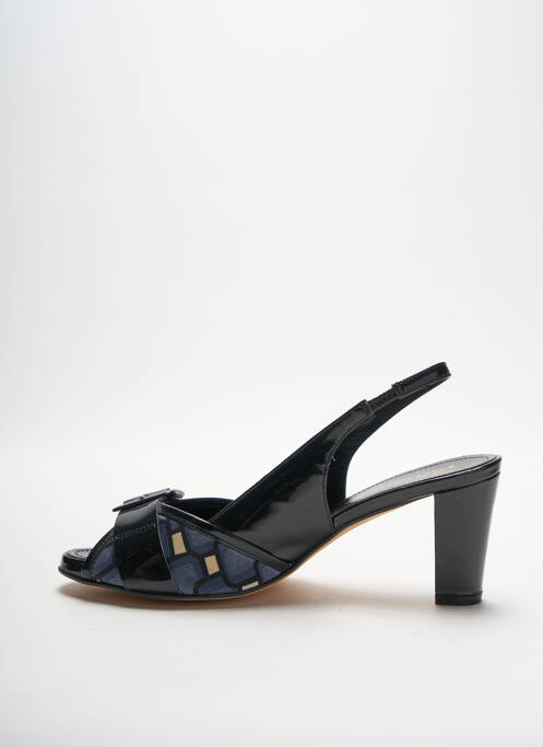 Sandales/Nu pieds noir ALEXANDRIA pour femme