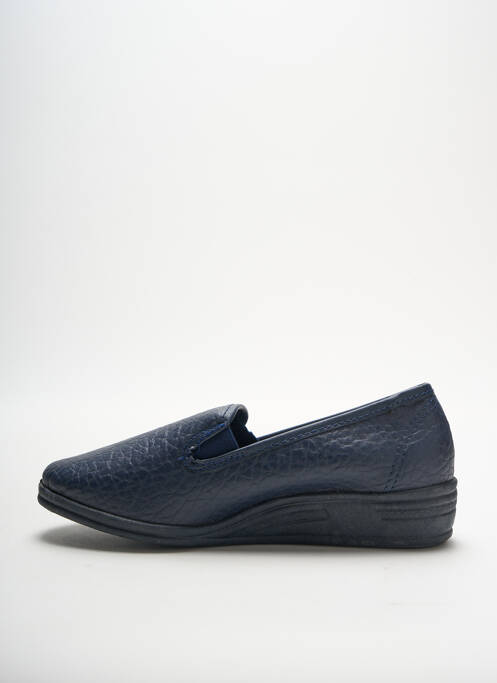 Chaussons/Pantoufles bleu LA VAGUE pour femme