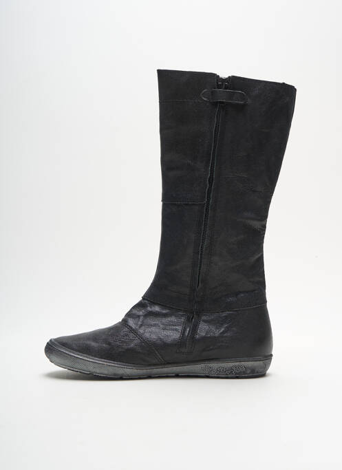 Bottes effet froissé noir BELLAMY fille