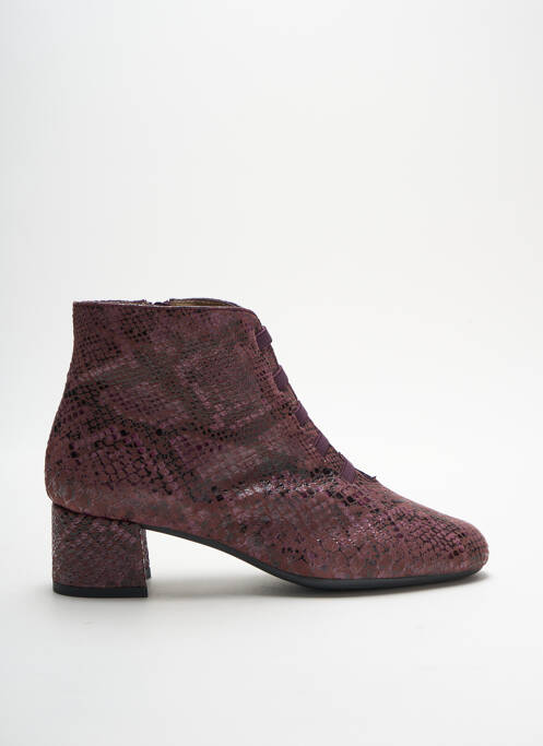 Bottines/Boots violet BRENDA ZARO pour femme