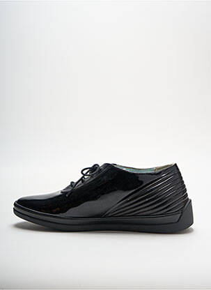 Chaussures de confort fermeture lacets talon plat jusqu'à 3cm noir VOLTAN femme