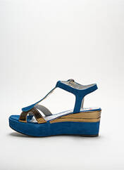 Sandales/Nu pieds bleu YVES DESFARGE pour femme seconde vue